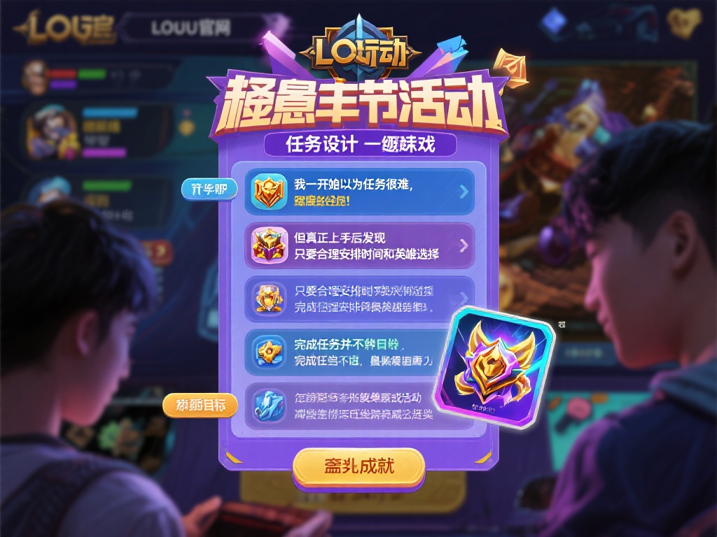 LOL官网专属任务挑战，赢取丰厚奖励！