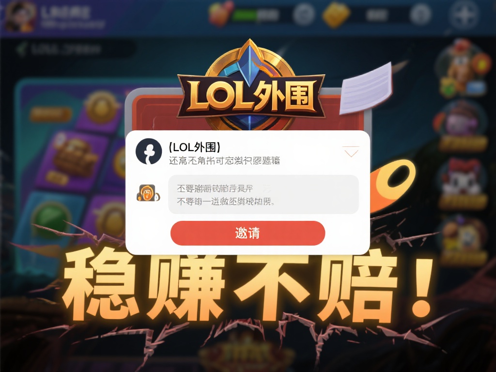 什么是LOL外围?玩家如何规避相关风险 远离不明来源的邀请:如果你在游戏内或社交